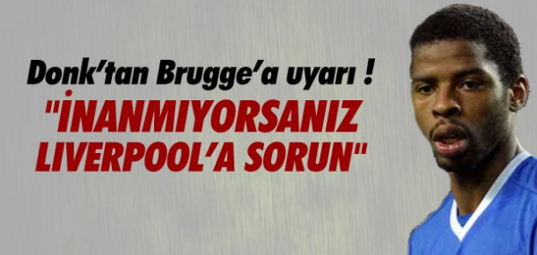 Kasımpaşalı futbolcudan Brugge'a uyarı Kasımpaşalı futbolcudan Brugge'a uyarı