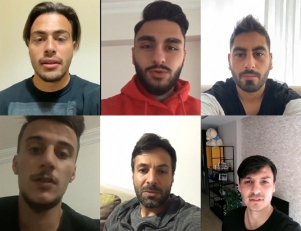 Tarsuslu futbolculardan çağrı Tarsuslu futbolculardan çağrı