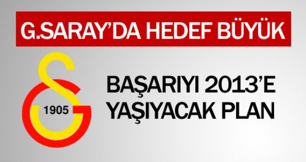 Galatasaray'ın müthiş hedefi Galatasaray'ın müthiş hedefi