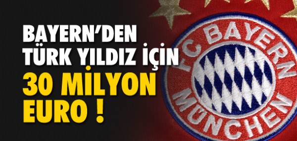 Bayern gzn Trk yldza dikti