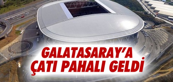 Çatı Galatasaray'a pahalı geldi Çatı Galatasaray'a pahalı geldi