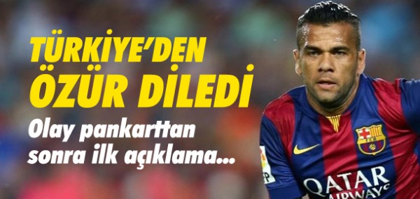 Alves Trkiye'den zr diledi