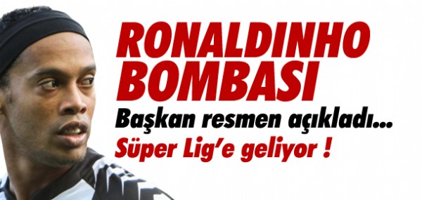 Ronaldinho Trkiye'ye geliyor