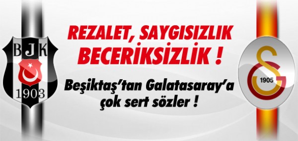 Beikta'tan Galatasaray'a sert szler