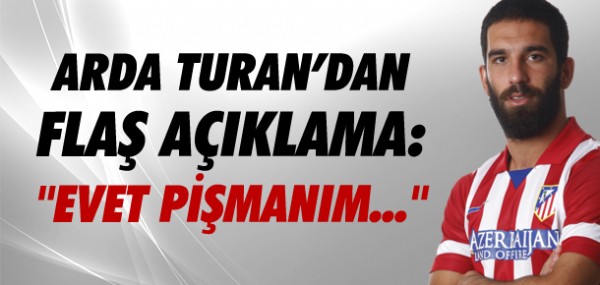 Arda Turan'dan fla aklama