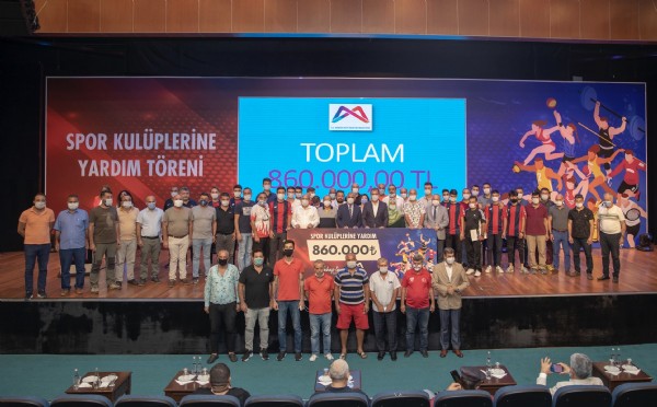 Büyükşehir'den 860 bin TL'lik destek Büyükşehir'den 860 bin TL'lik destek