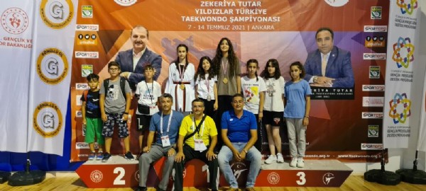 Erdemlili sporcular, Türkiye şampiyonu oldu Erdemlili sporcular, Türkiye şampiyonu oldu