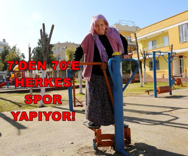 Toroslar'da herkes spor yapıyor! Toroslar'da herkes spor yapıyor!