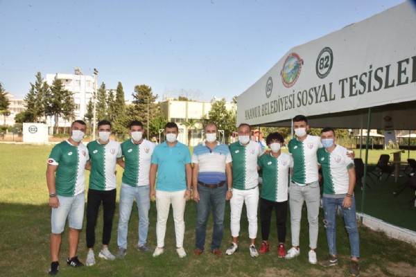 Anamur Belediyespor gücüne güç kattı Anamur Belediyespor gücüne güç kattı