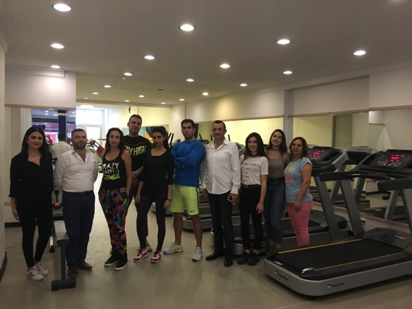 Mersin spor salonuna kavutu!