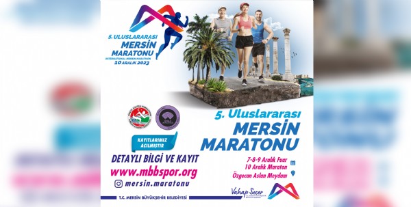 Mersin Maratonu iin heyecan balad