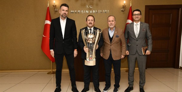 ÇBK Yönetimi, Vali Pehlivan’ı ziyaret etti ÇBK Yönetimi, Vali Pehlivan’ı ziyaret etti