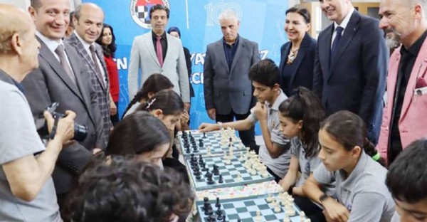 40 bininci satranç sınıfı Mersin’de açıldı 40 bininci satranç sınıfı Mersin’de açıldı