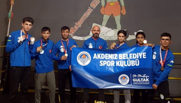 Akdenizli sporcular damga vurdu