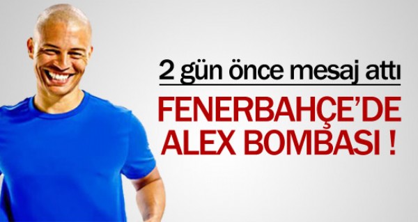 Fenerbahe'de Alex bombas