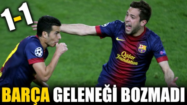 Barcelona geleneği bozmadı Barcelona geleneği bozmadı