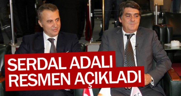 Serdar Adalı resmen açıkladı Serdar Adalı resmen açıkladı