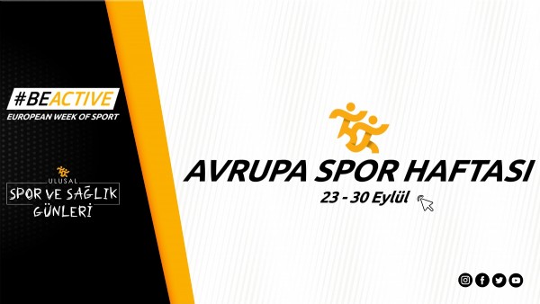 Avrupa Spor Haftas Mersin'de kutlanacak