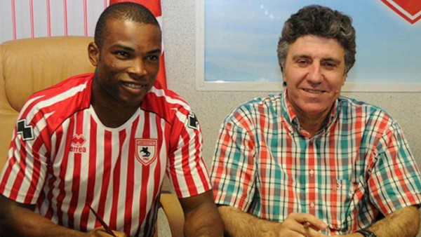 Ekigho yeniden Samsunspor'da Ekigho yeniden Samsunspor'da