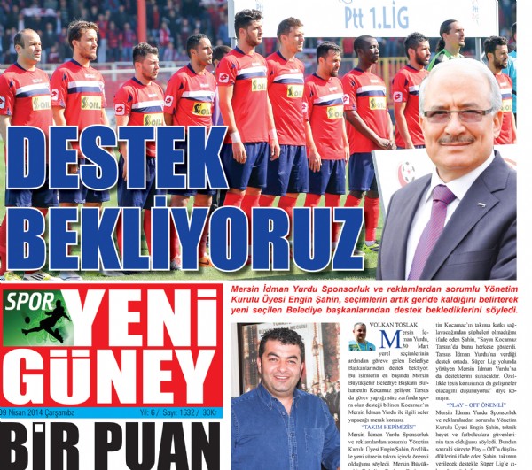 Şimdi destek zamanı! Şimdi destek zamanı!