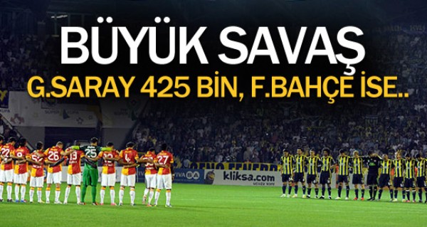 Fenerbahe ve Galatasaray'n forma sava!