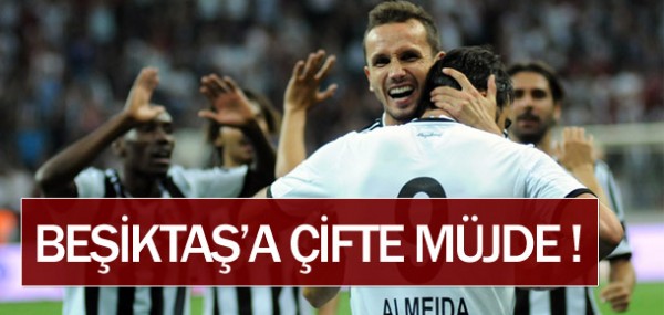 Beşiktaş'a çifte müjde Beşiktaş'a çifte müjde