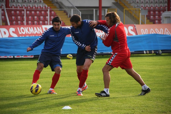 Mersin, TSG'de idman yapt!