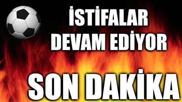 Trabzonspor karıştı istifalar sürüyor Trabzonspor karıştı istifalar sürüyor