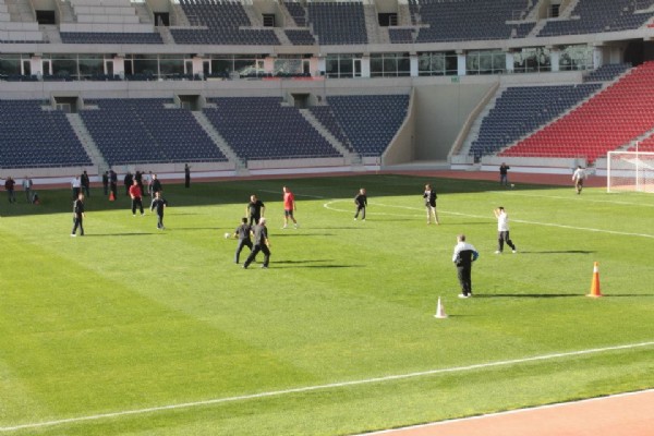 Mersin Stadyumunda ilk maç! Mersin Stadyumunda ilk maç!
