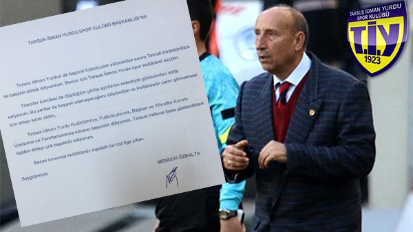Tarsus İdman Yurdu'nda Şok İstifa! Tarsus İdman Yurdu'nda Şok İstifa!