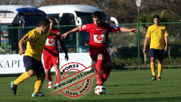 Mersin Ural takımına mağlup oldu Mersin Ural takımına mağlup oldu