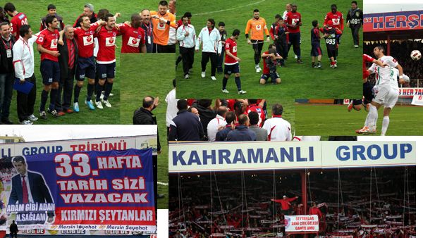 Muhteem galibiyetin kareleri!