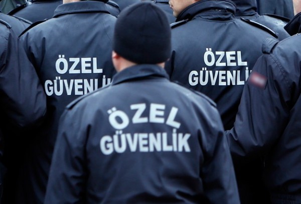 Özel güvenlik şirketi rest çekti! Özel güvenlik şirketi rest çekti!