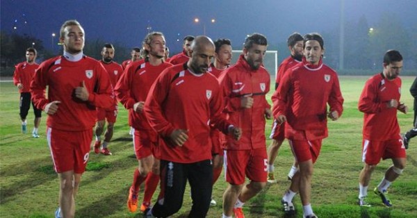 Samsunspor Mersin'de