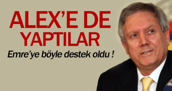 Yldrm'dan Emre'ye: Alex'e de yaptlar