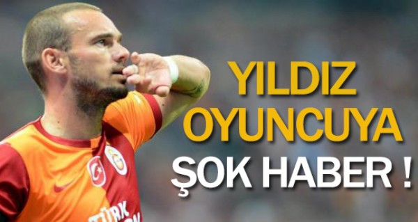 Sneijder'e Milli Takım şoku! Sneijder'e Milli Takım şoku!