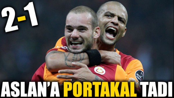 Arenada Sneijder'in gecesi