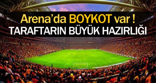 Galatasaray'da dev boykot hazrl