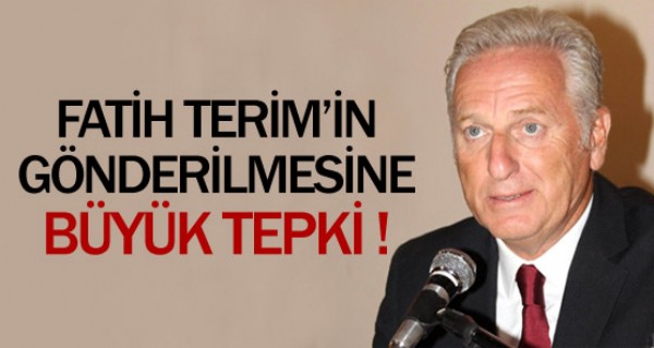 Terim gnderilmesine tepki !