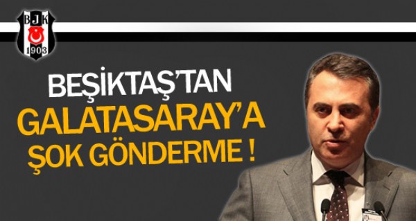 Beşiktaş'tan Galasaray'a gönderme ! Beşiktaş'tan Galasaray'a gönderme !
