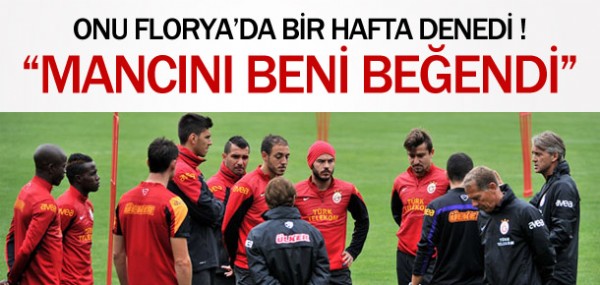 Mancini beni beğendi Mancini beni beğendi