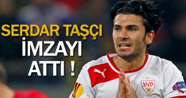 Serdar Taşçı imzayı attı Serdar Taşçı imzayı attı