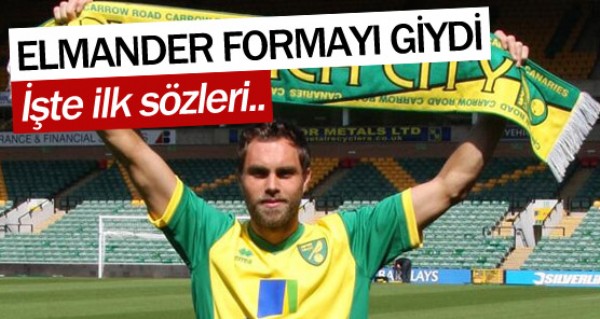 Elmander resmen Norwich City'de Elmander resmen Norwich City'de