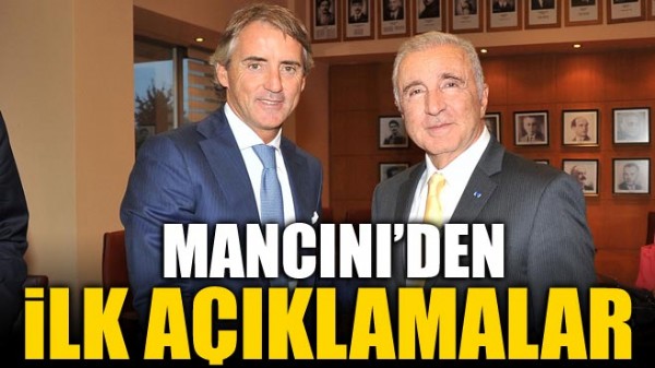 Mancini ilk aklamasn yapt