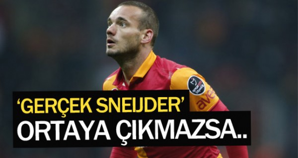 Sneijder'e yol grnd!