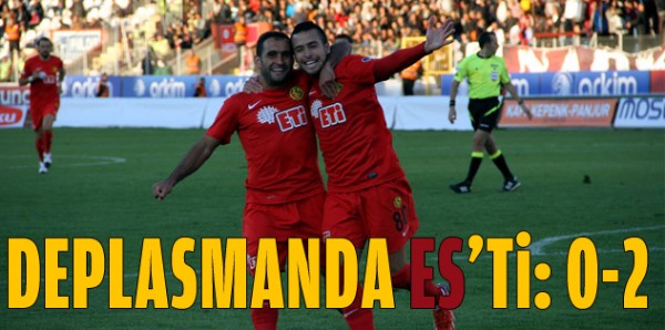 Eskişehirspor 2-0'la geçti Eskişehirspor 2-0'la geçti