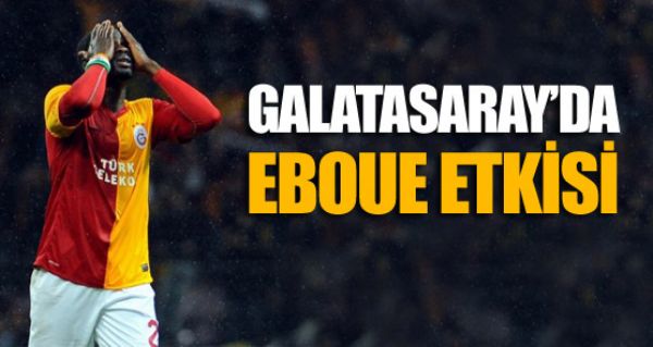 Galatasaray'da Eboue etkisi Galatasaray'da Eboue etkisi