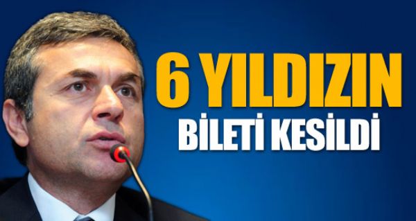 Fener'de 6 yıldız yolcu! Fener'de 6 yıldız yolcu!