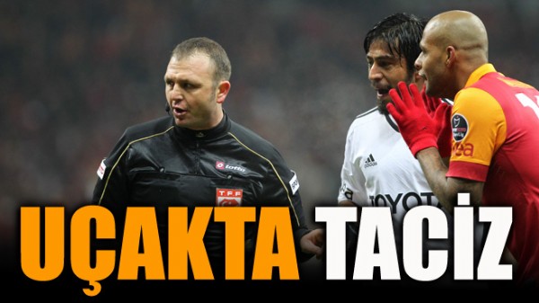 Tolga Özkalfa'ya uçakta taciz Tolga Özkalfa'ya uçakta taciz