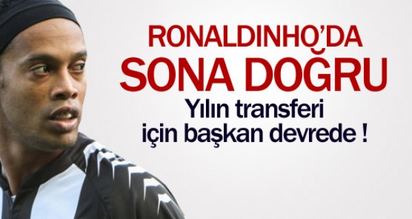 Ronaldinho iin bakan devrede